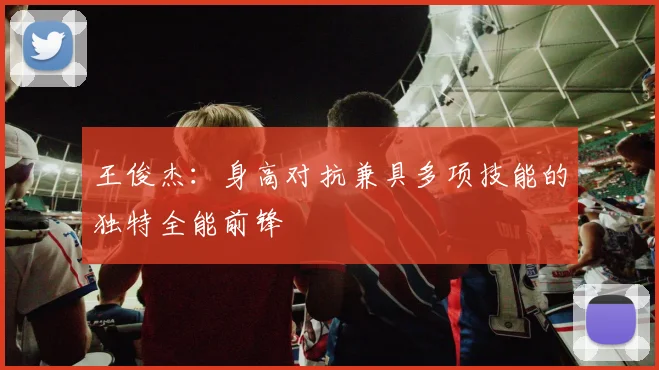 王俊杰：身高对抗兼具多项技能的独特全能前锋